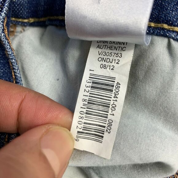 Old Navy The Diva Womens Jeans Straight Size 8 REG - Picture 9 of 9